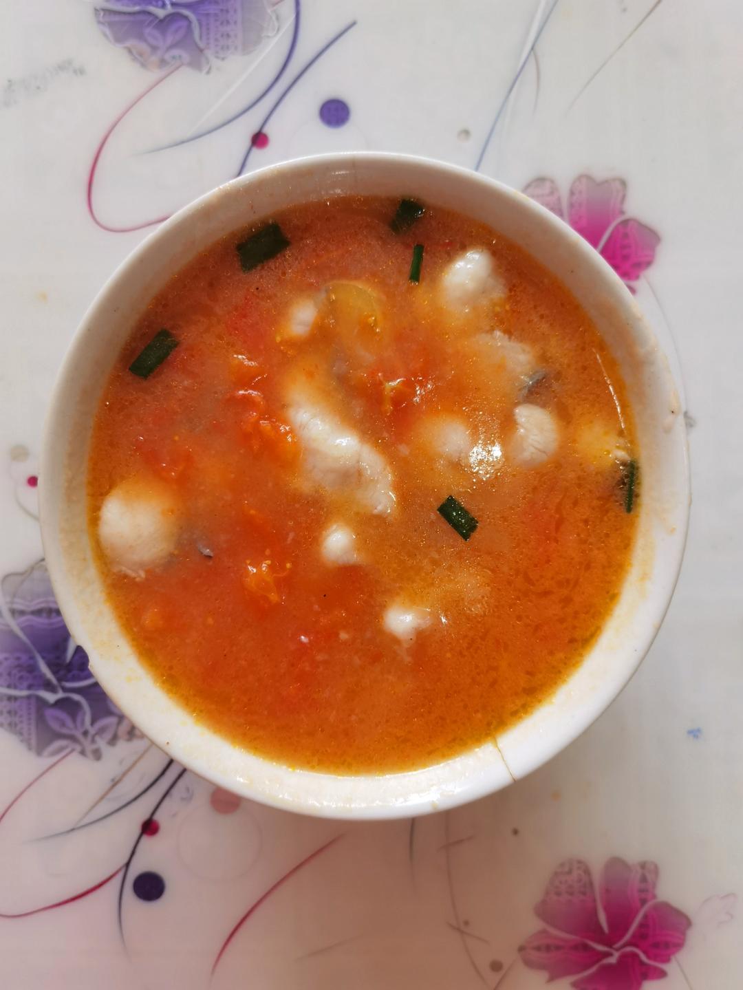 番茄鱼片
