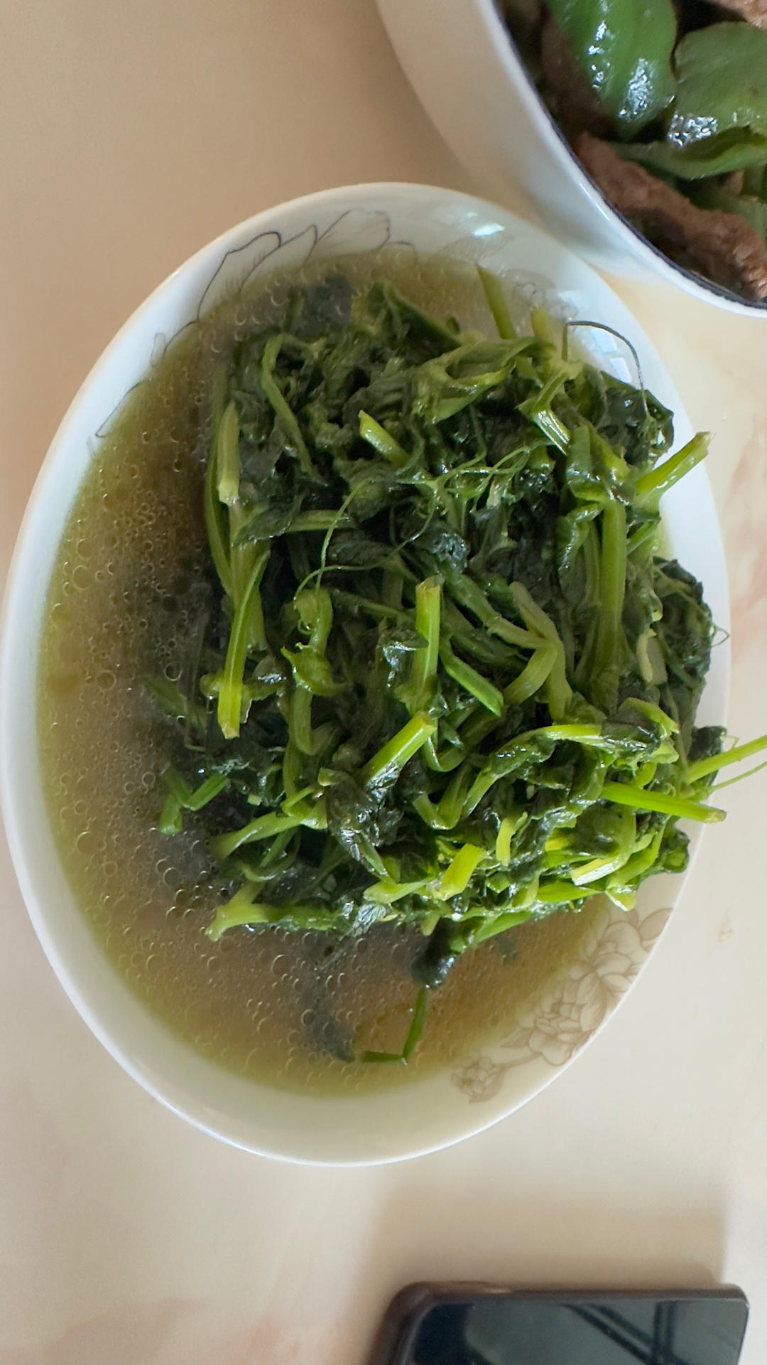 清炒豌豆苗