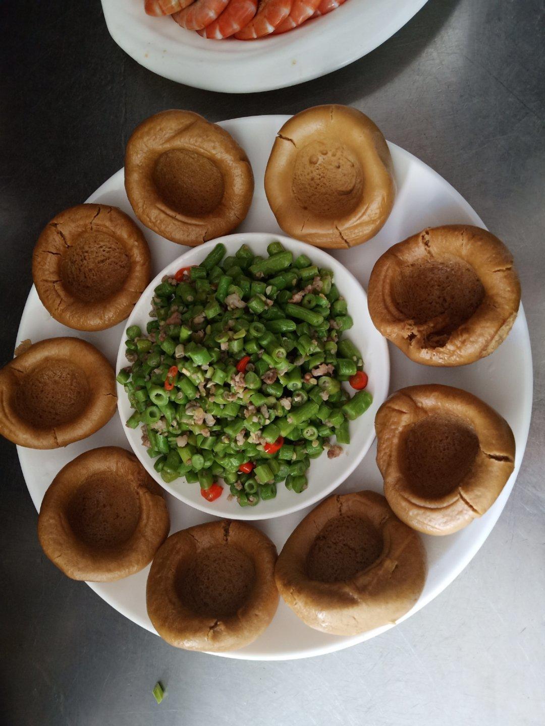 肉沫豆角下饭菜
