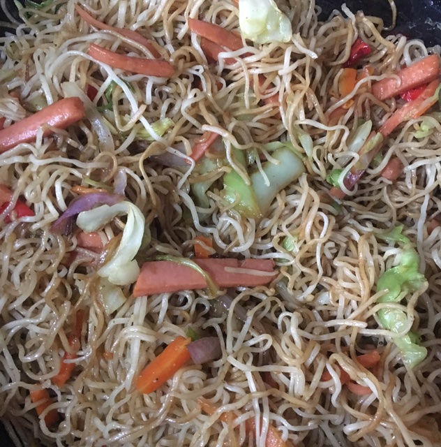 三丝炒面：炒面如何不粘锅