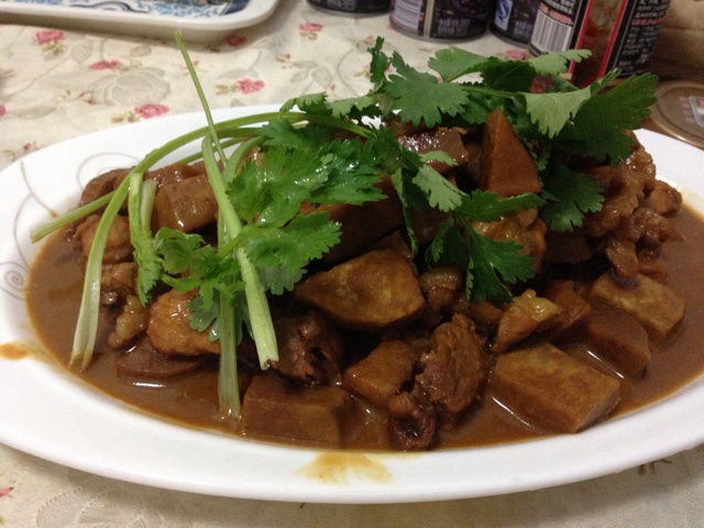 芋头烧肉