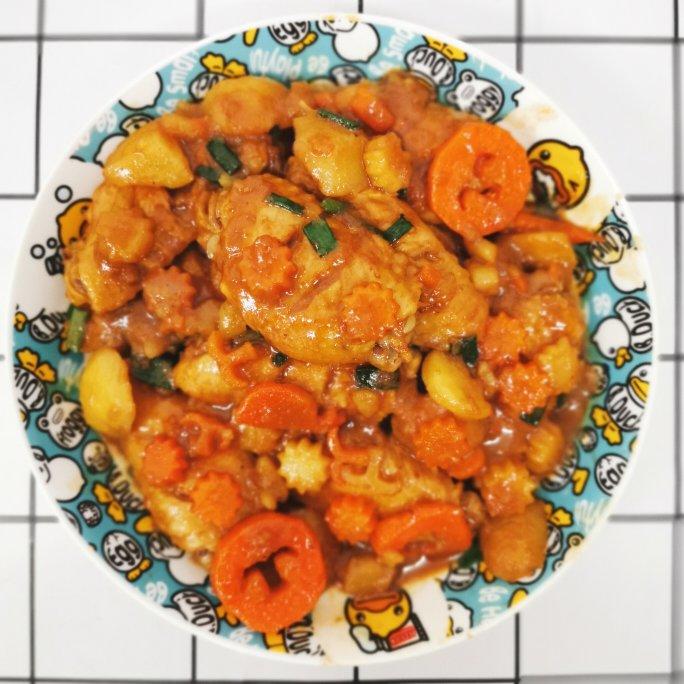 土豆炖鸡翅（快手零失败）