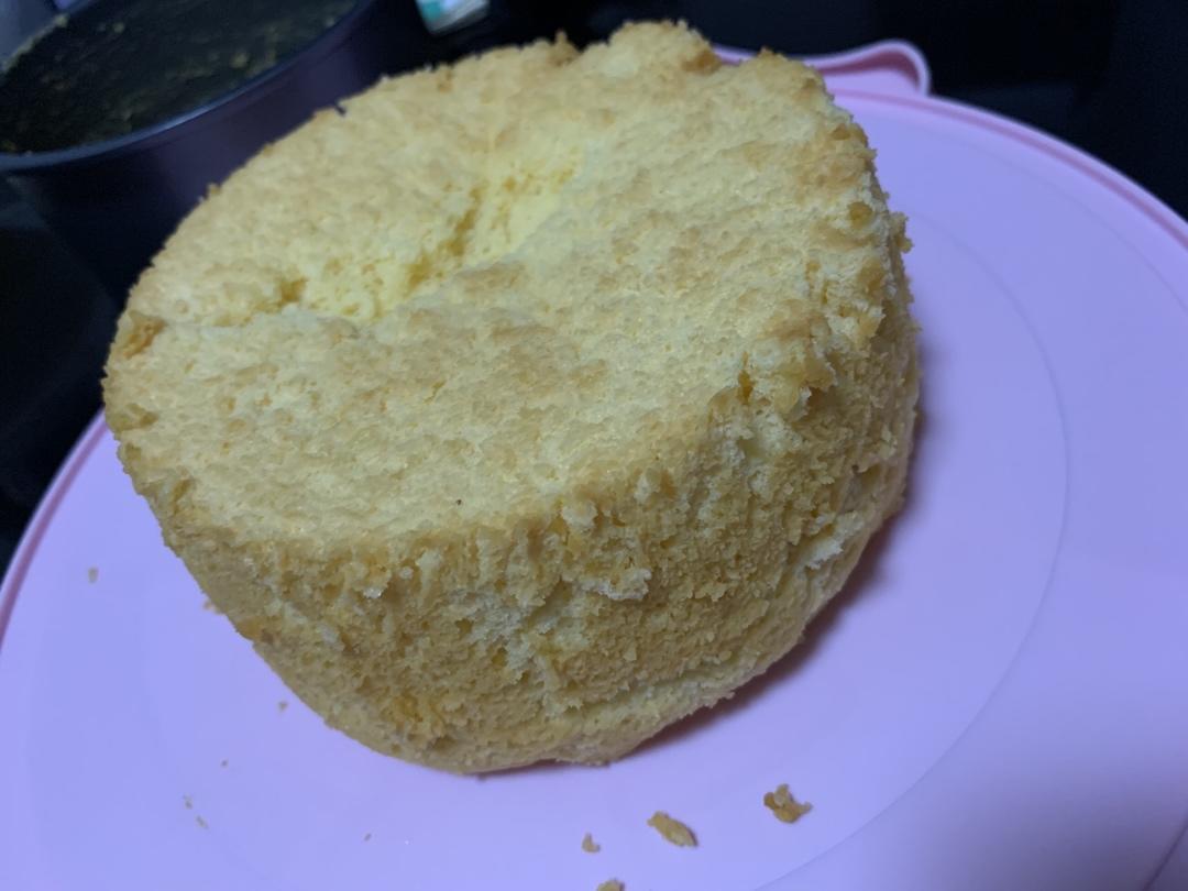 不用烤箱的椰蓉海绵蒸蛋糕（6寸）