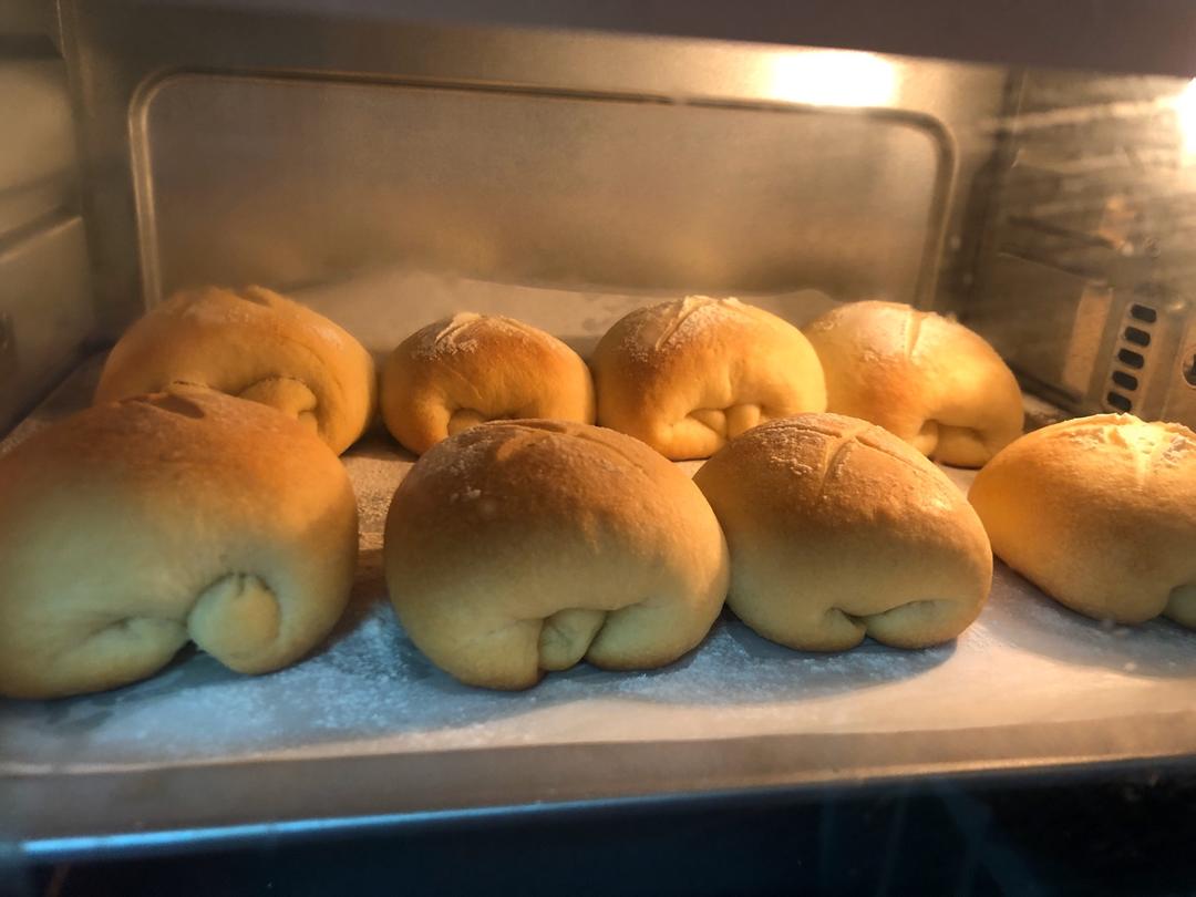 牛奶面包卷 北鼎烤箱食谱