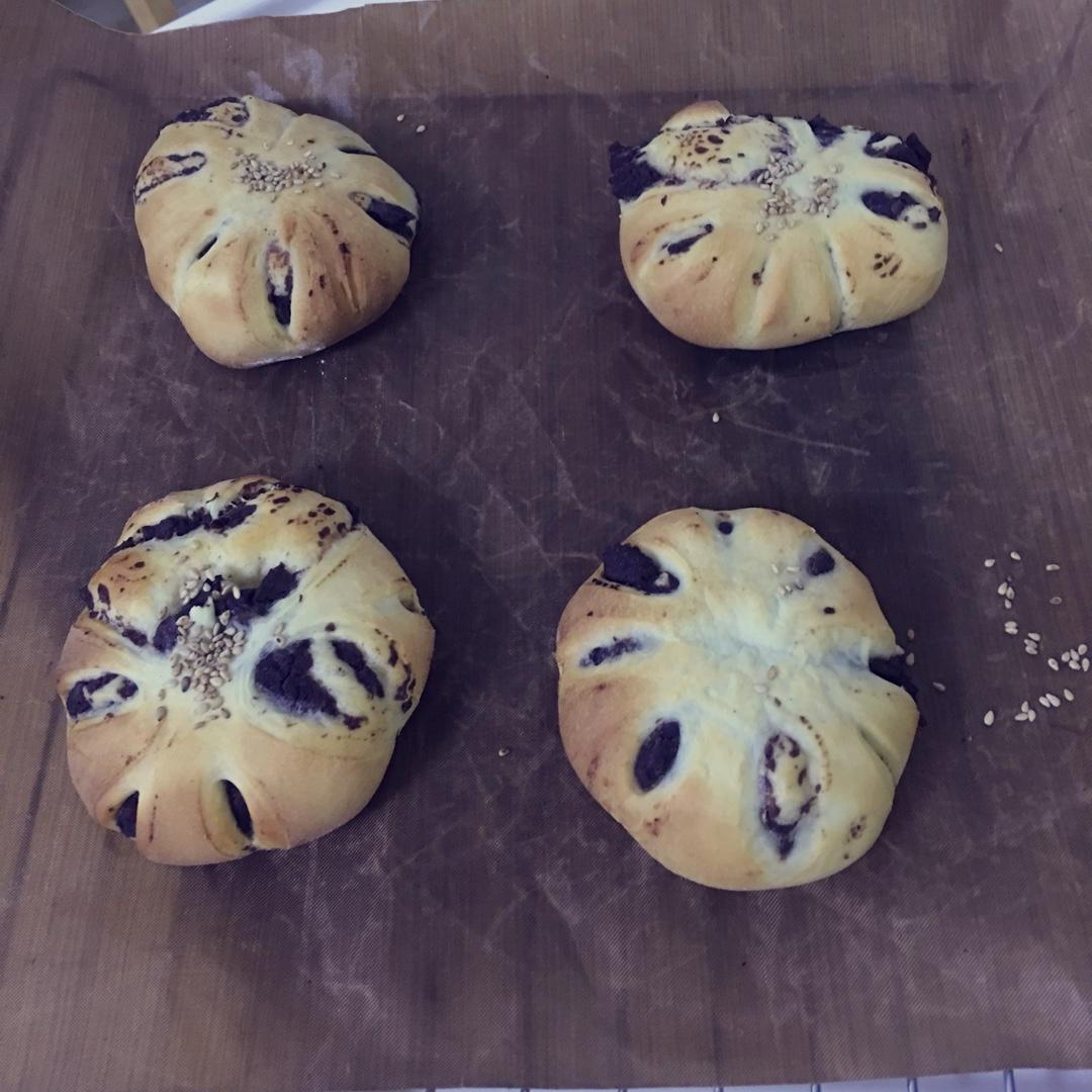 花朵面包（快手版本）