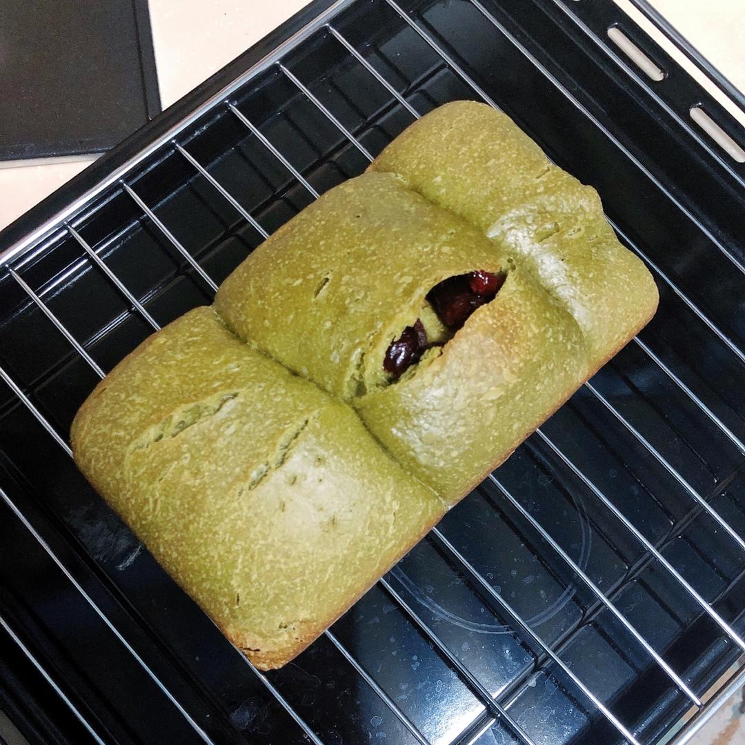 抹茶红豆吐司（详述手揉方法)