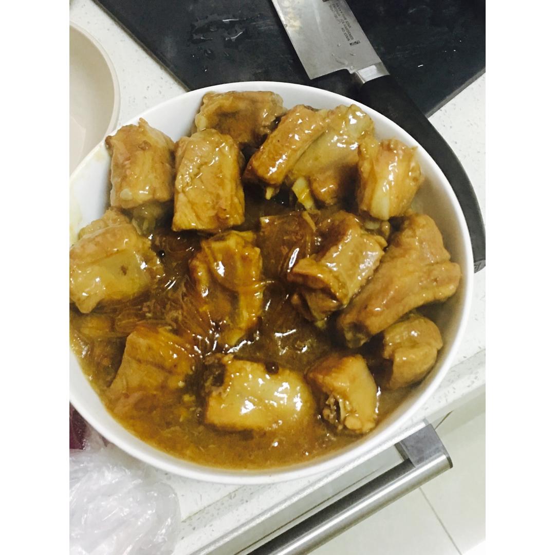 土豆炖排骨