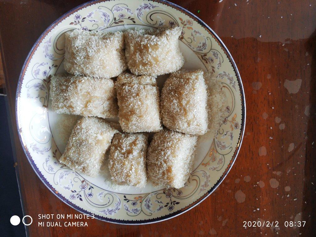 消耗藕粉的牛皮糖