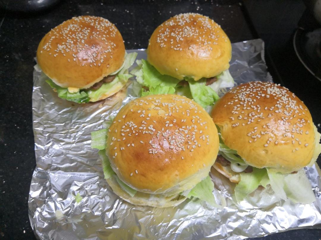 松软汉堡包胚