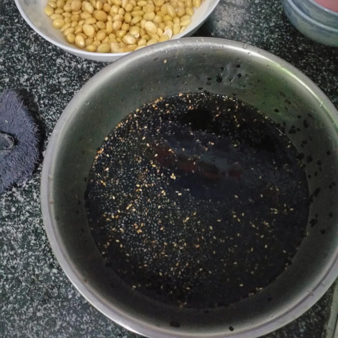 黑米糊