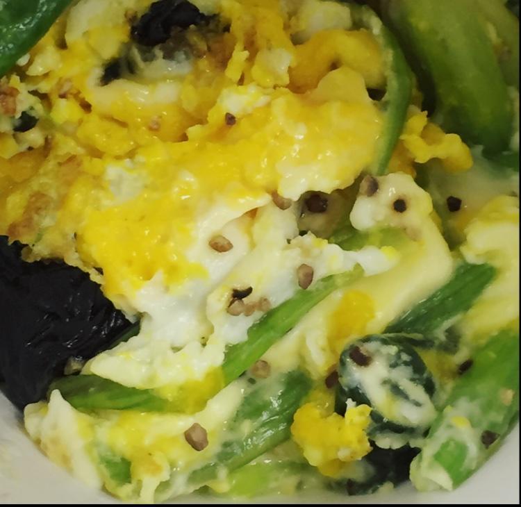 美好一天从早餐开始 快手菠菜炒蛋