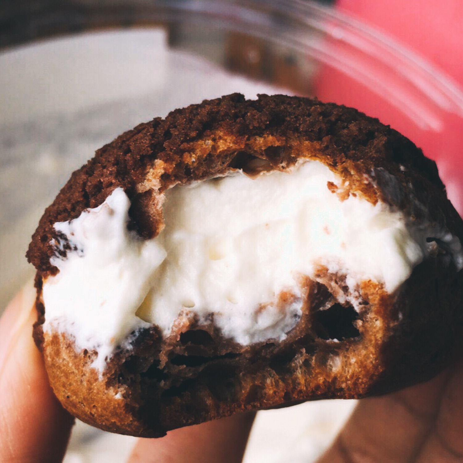 巧克力酥皮泡芙