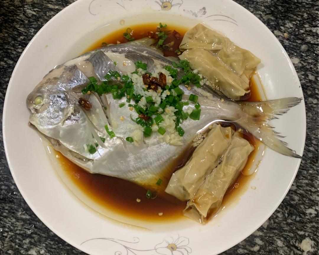 葱油银鲳鱼 厨房小白看了都会做的做法