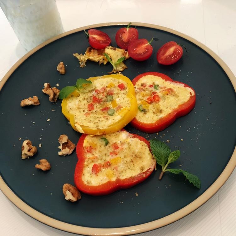 彩椒煎蛋——减脂快手早餐