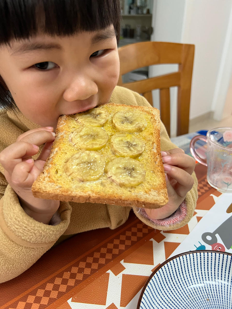 好吃到哭的香蕉烤吐司❗️酥脆香甜❗️零失败❗️
