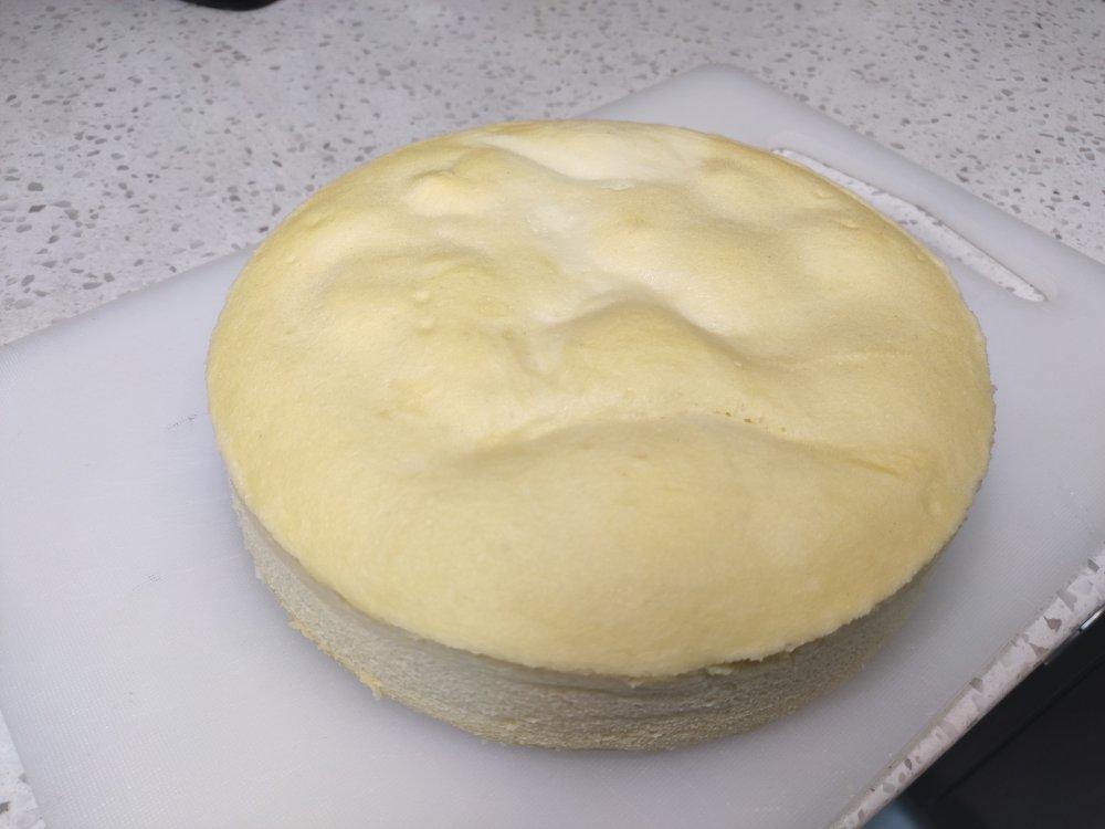 黑米糯米蒸蛋糕