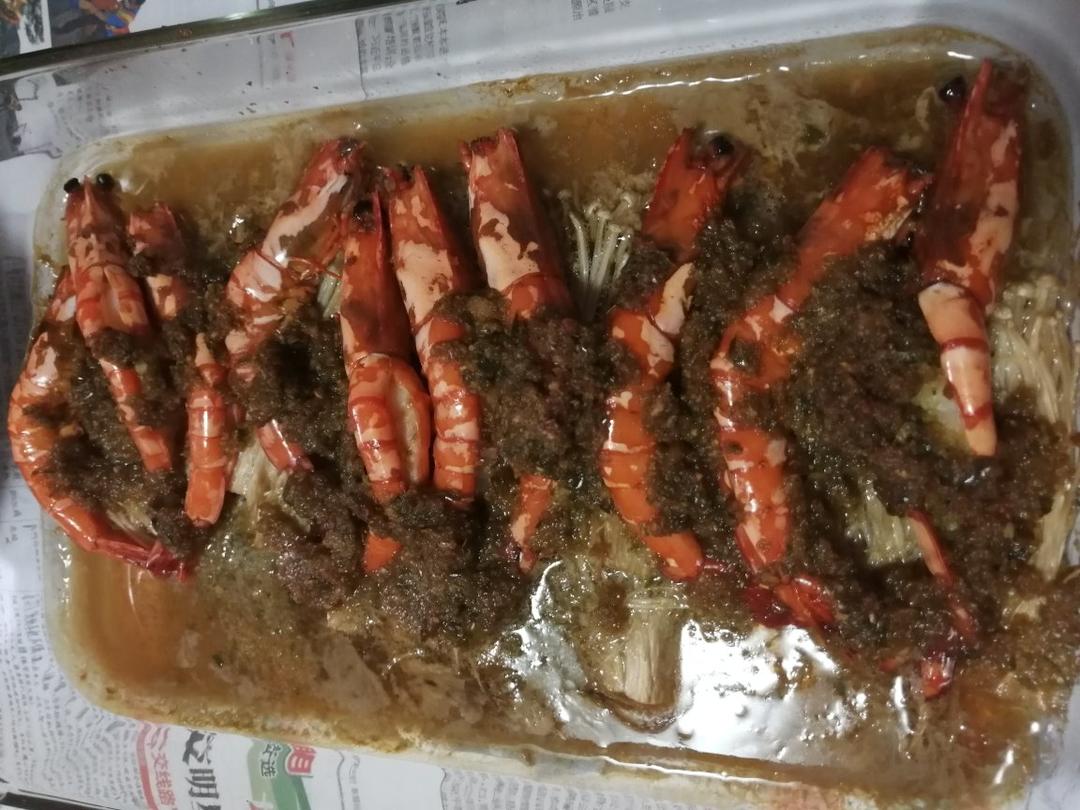 蒜蓉粉丝虾（烤箱版）