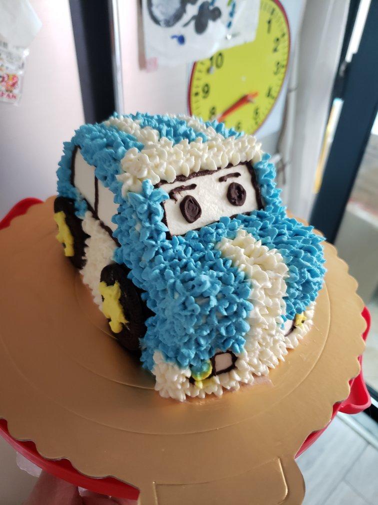 小汽车蛋糕之警车珀利