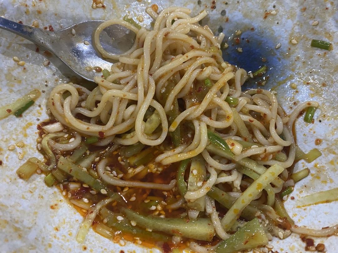 巨好吃㊙️酸辣凉拌面❗️十分钟搞定，简单快手❗️