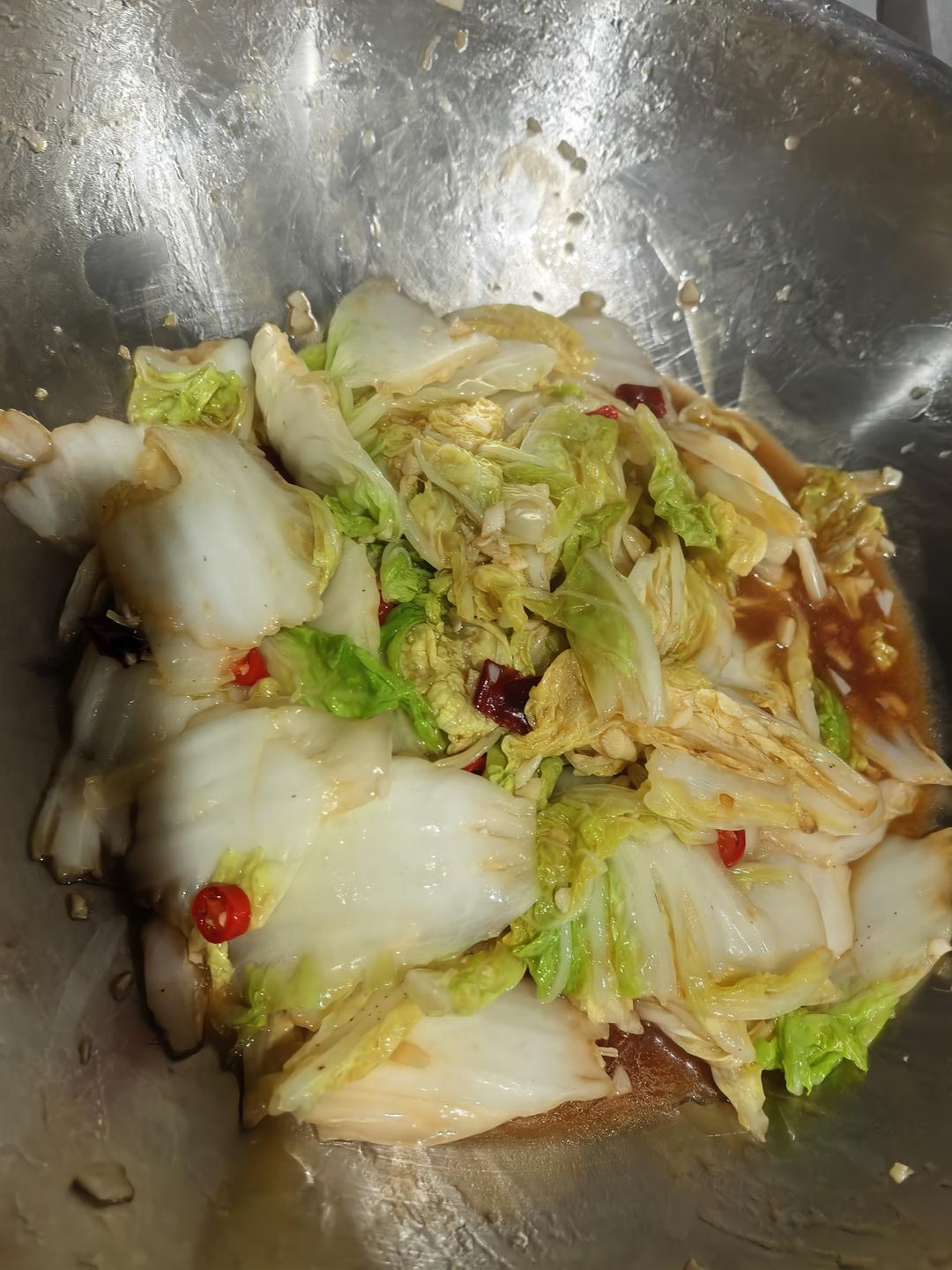 爆下饭的酸辣白菜（零难度）