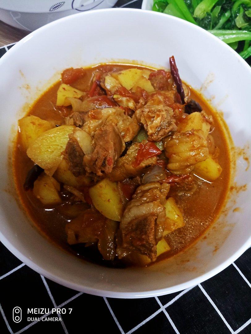 红烧牛肉土豆 （独家秘制）