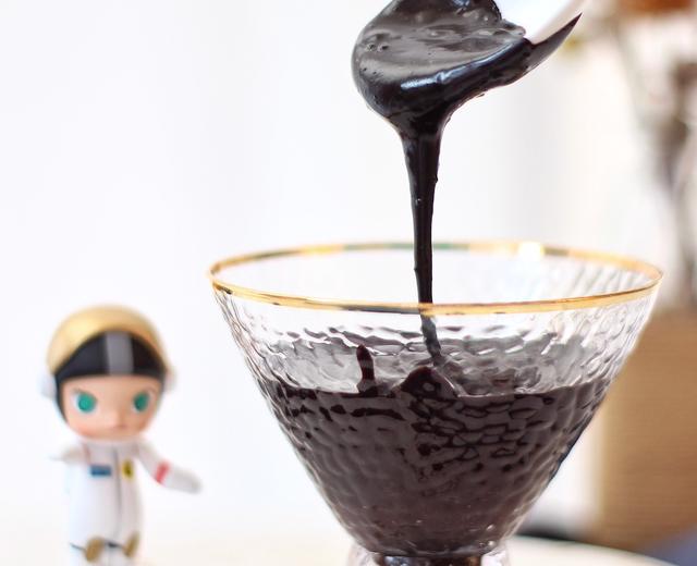 自制黑巧克力酱（可可牛奶好帮手）的做法