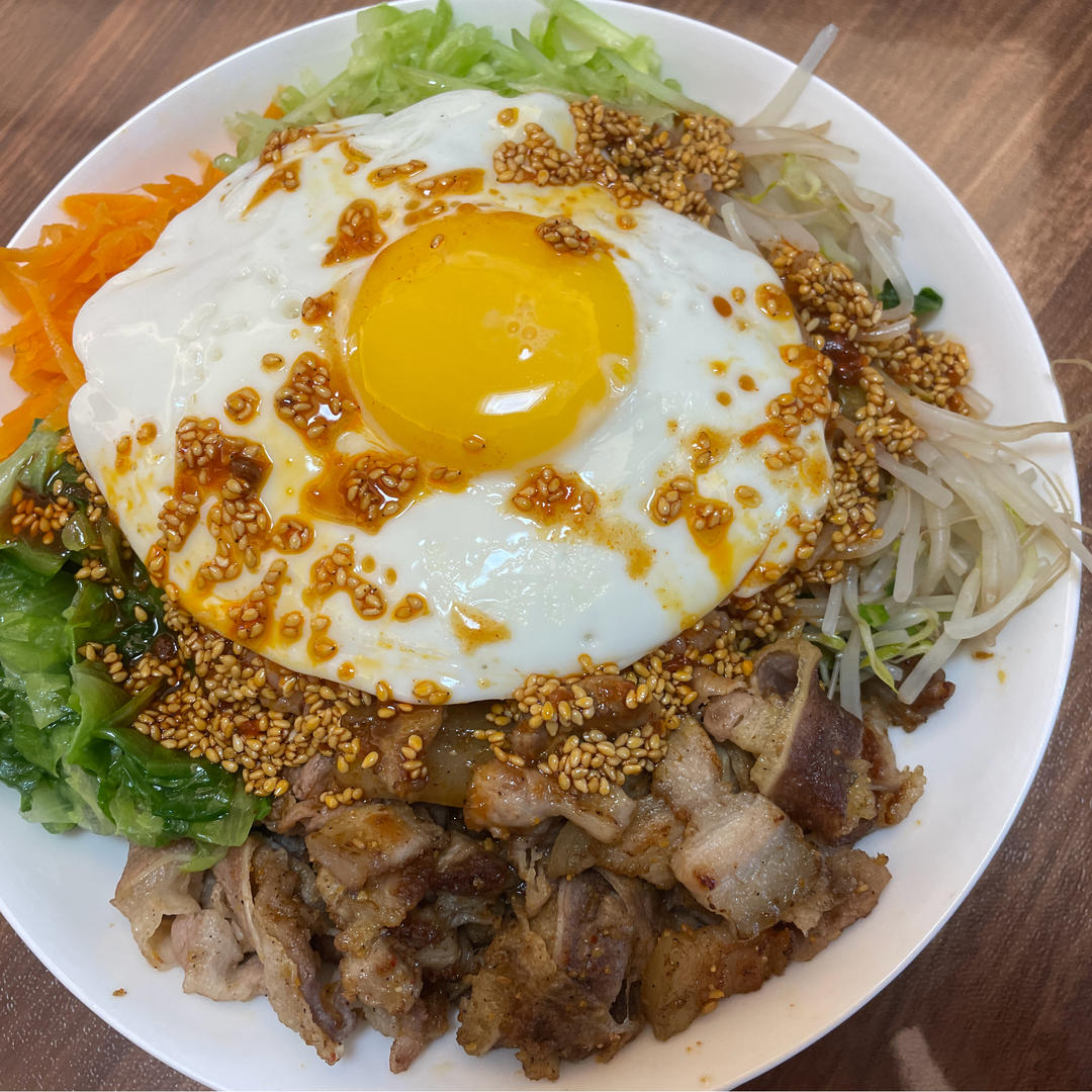 超好吃零失败的【韩式泡菜五花肉拌饭】