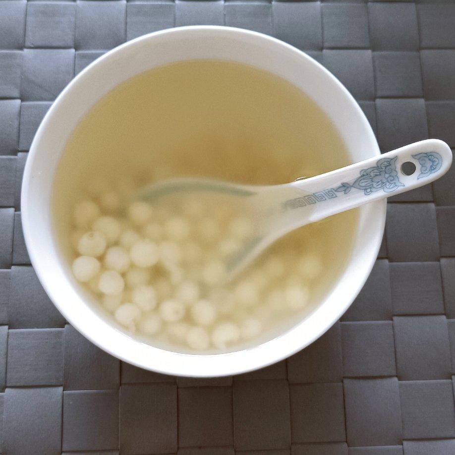 糖水鸡头米 30秒搞定
