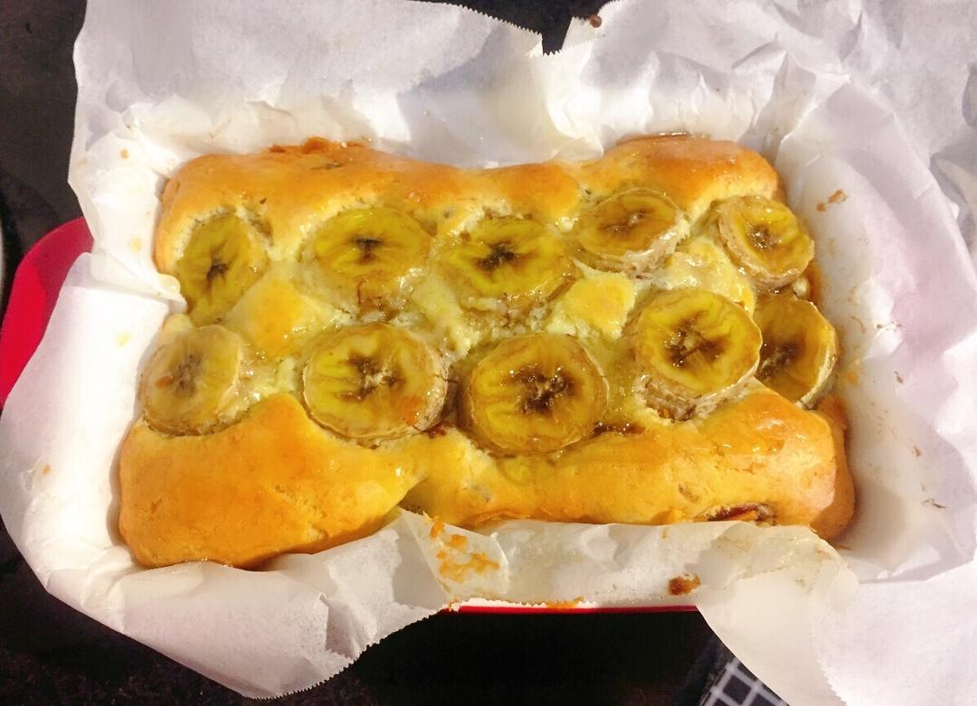 蔓越莓香蕉磅蛋糕～玉米油版