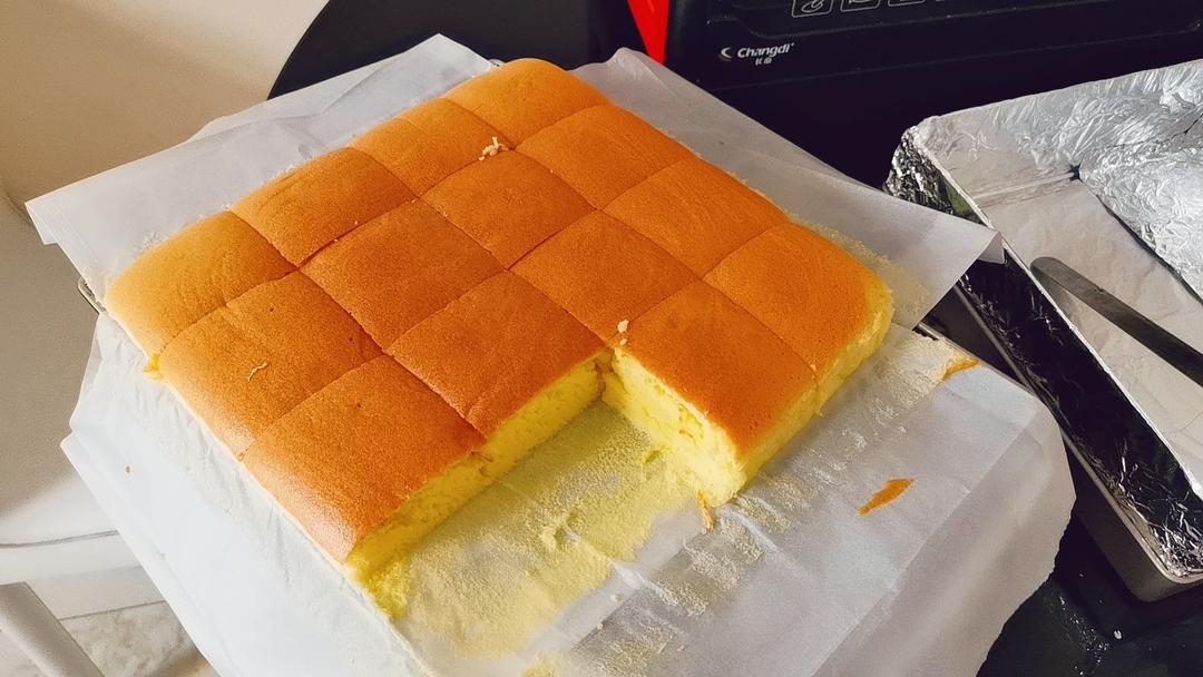 无所谓的tina做的古早蛋糕(11寸)