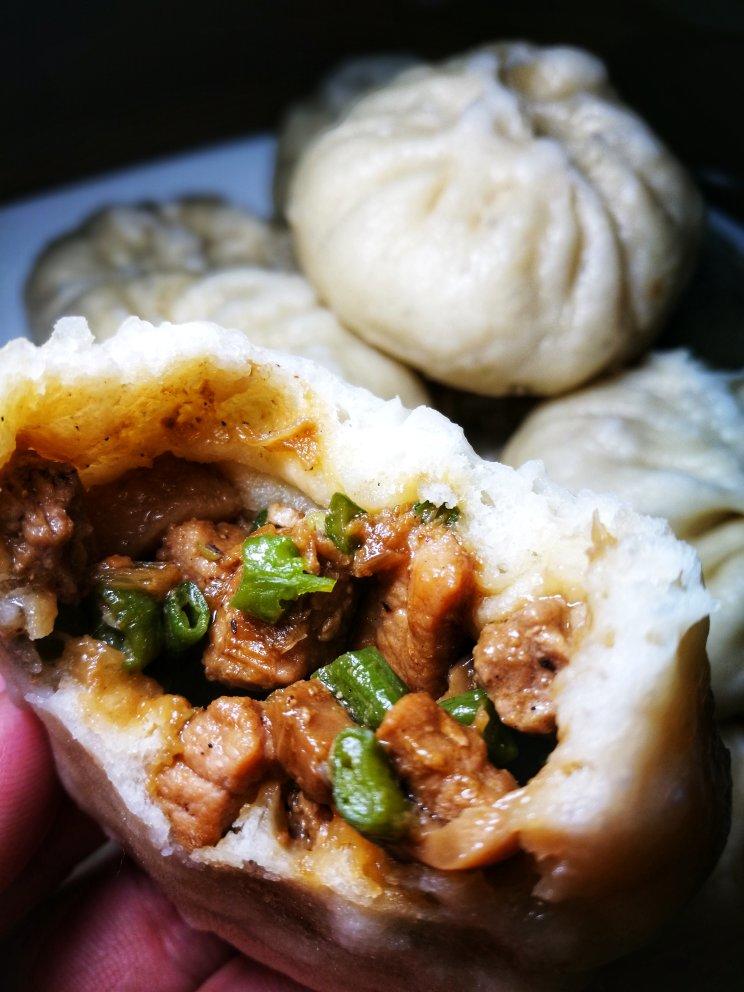 别老跟着我做的豆角酱肉包子