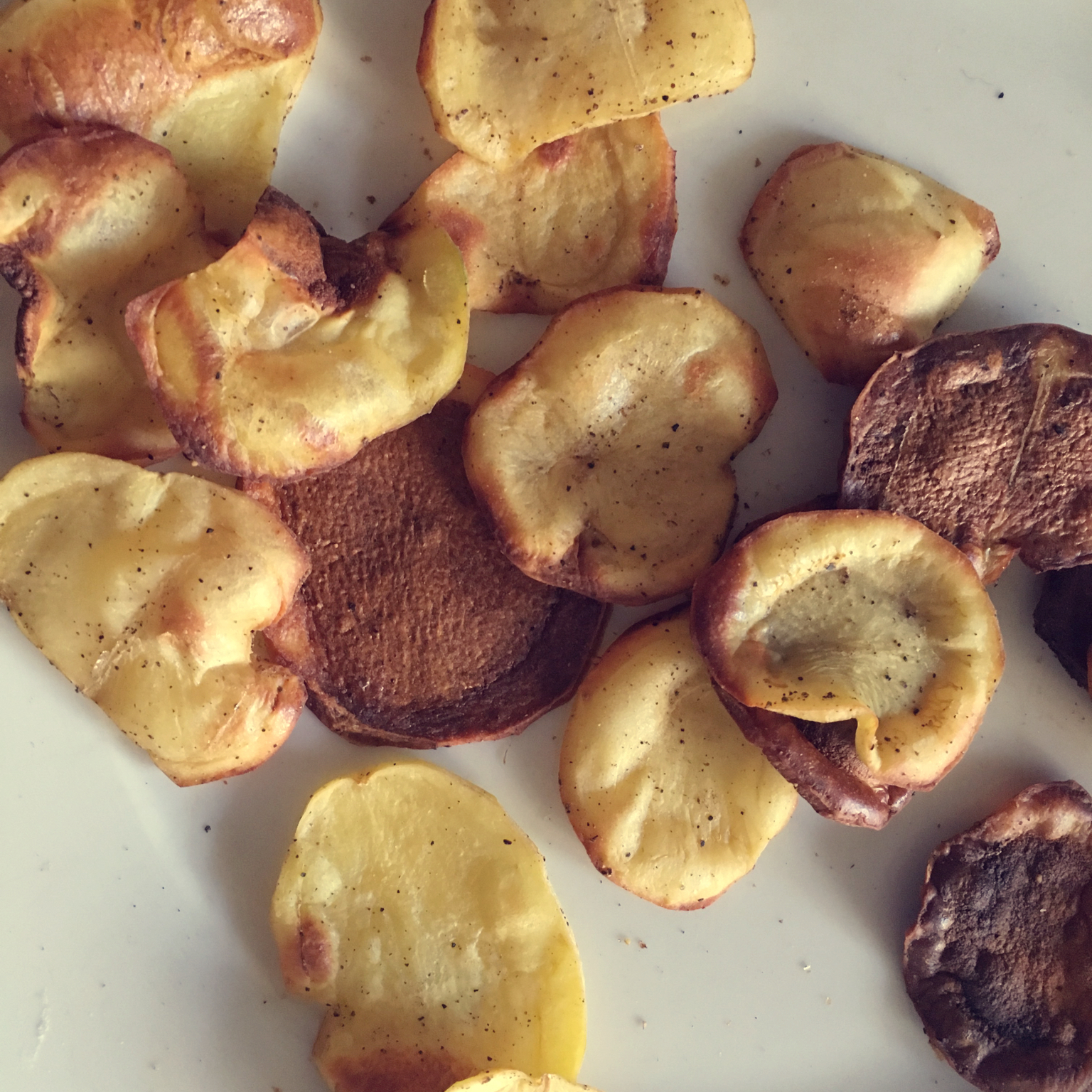 自制无油健康薯片