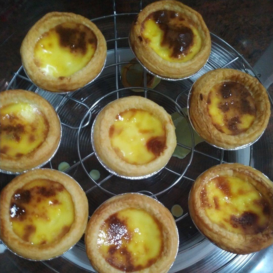 空气炸锅版全蛋葡式蛋挞『秒杀KFC』悠伴空气炸锅