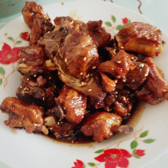 懒人版糖醋排骨