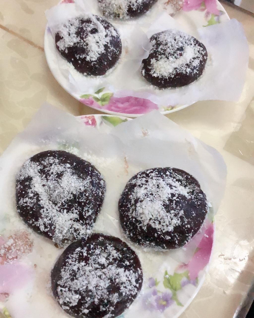 巧克力流心糯米糍