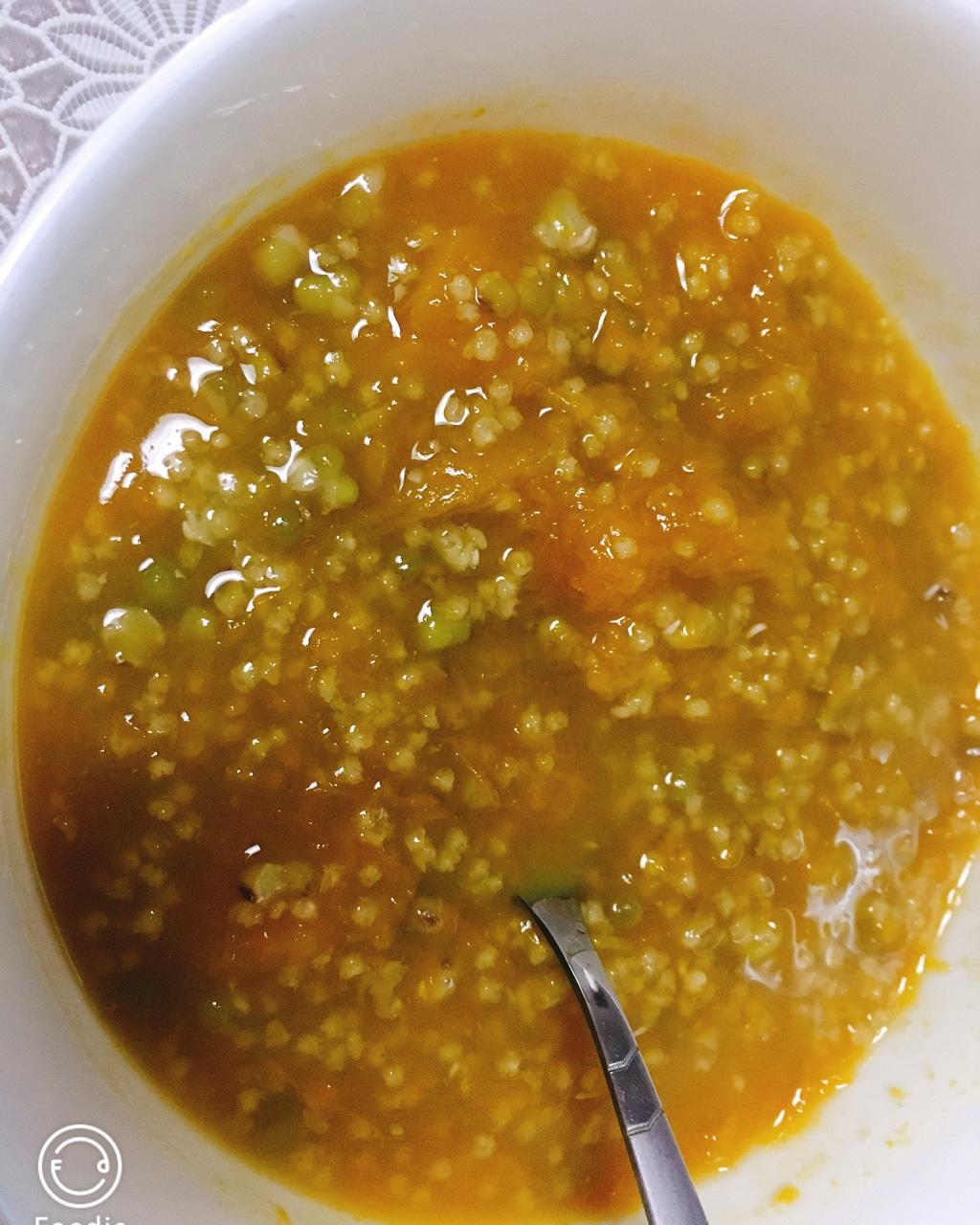 amy紫做的绿豆南瓜汤