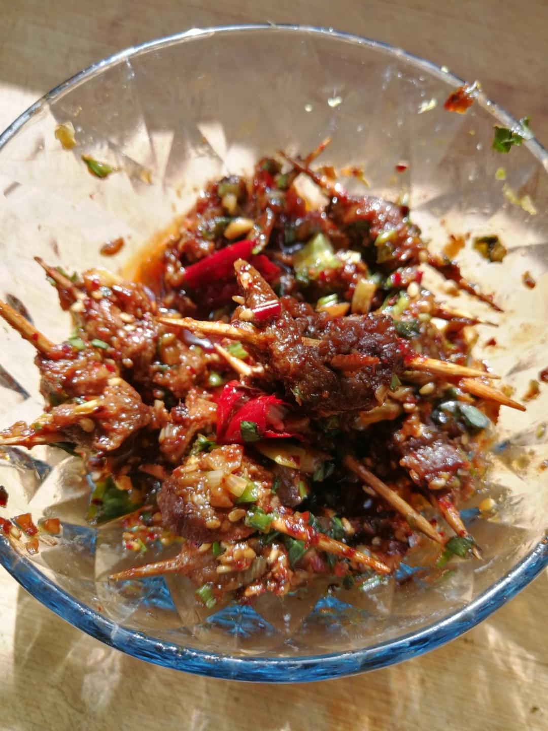 牙签牛肉 道地湖南味