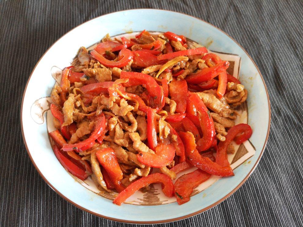 甜椒肉丝