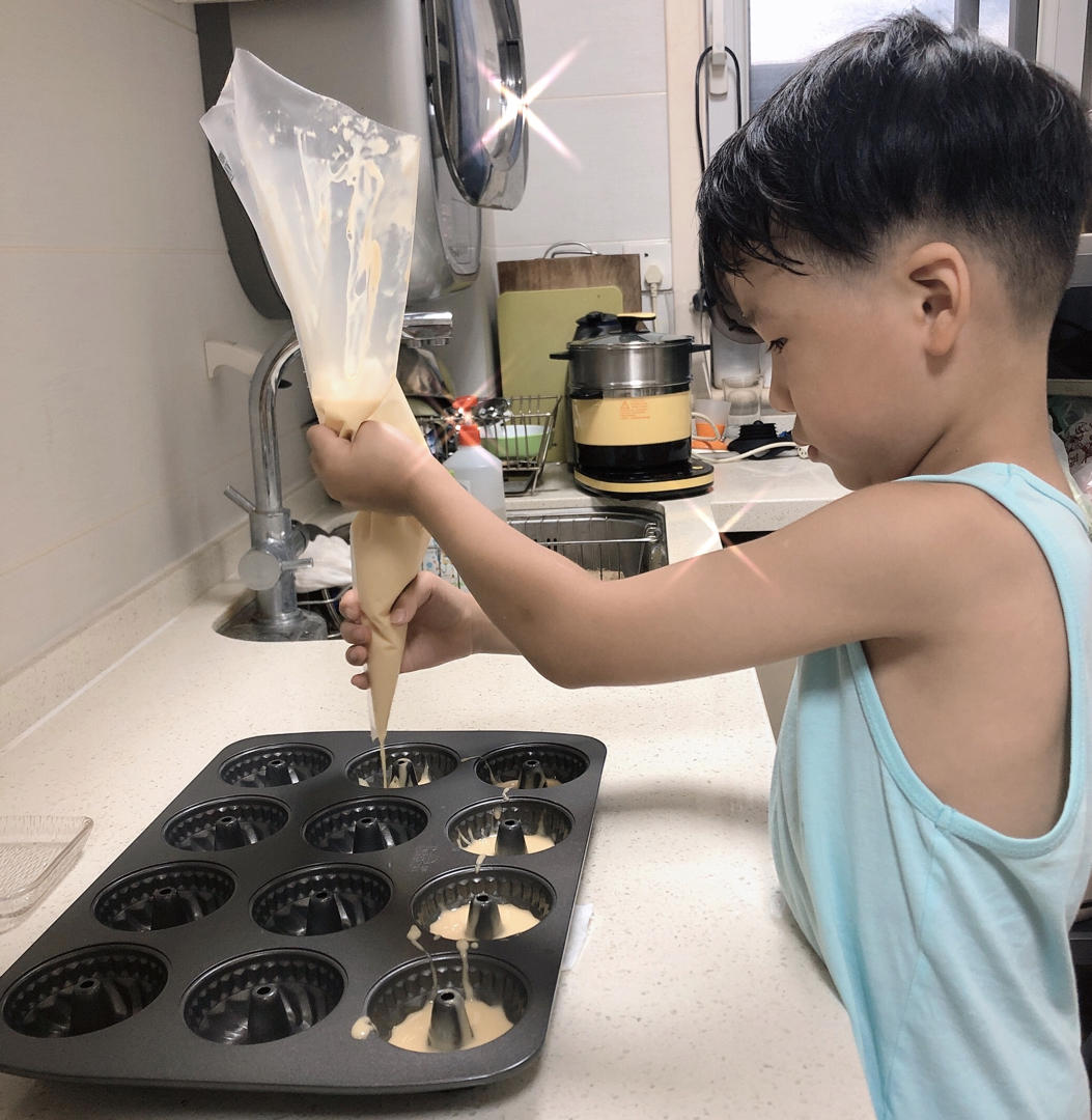 烤箱版甜甜圈