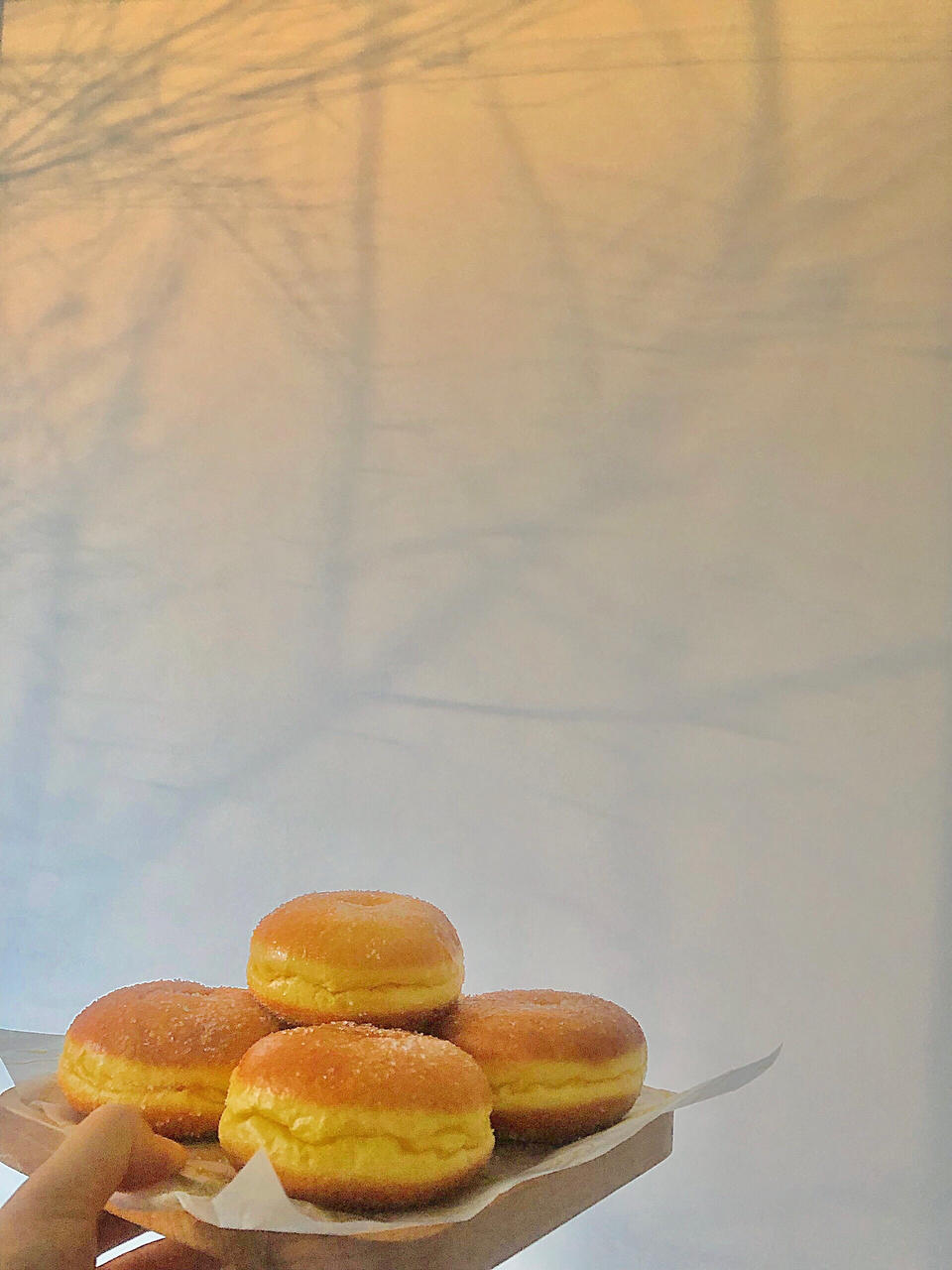 🍩超快手一小时低糖无需烤箱的甜甜圈（详细视频）