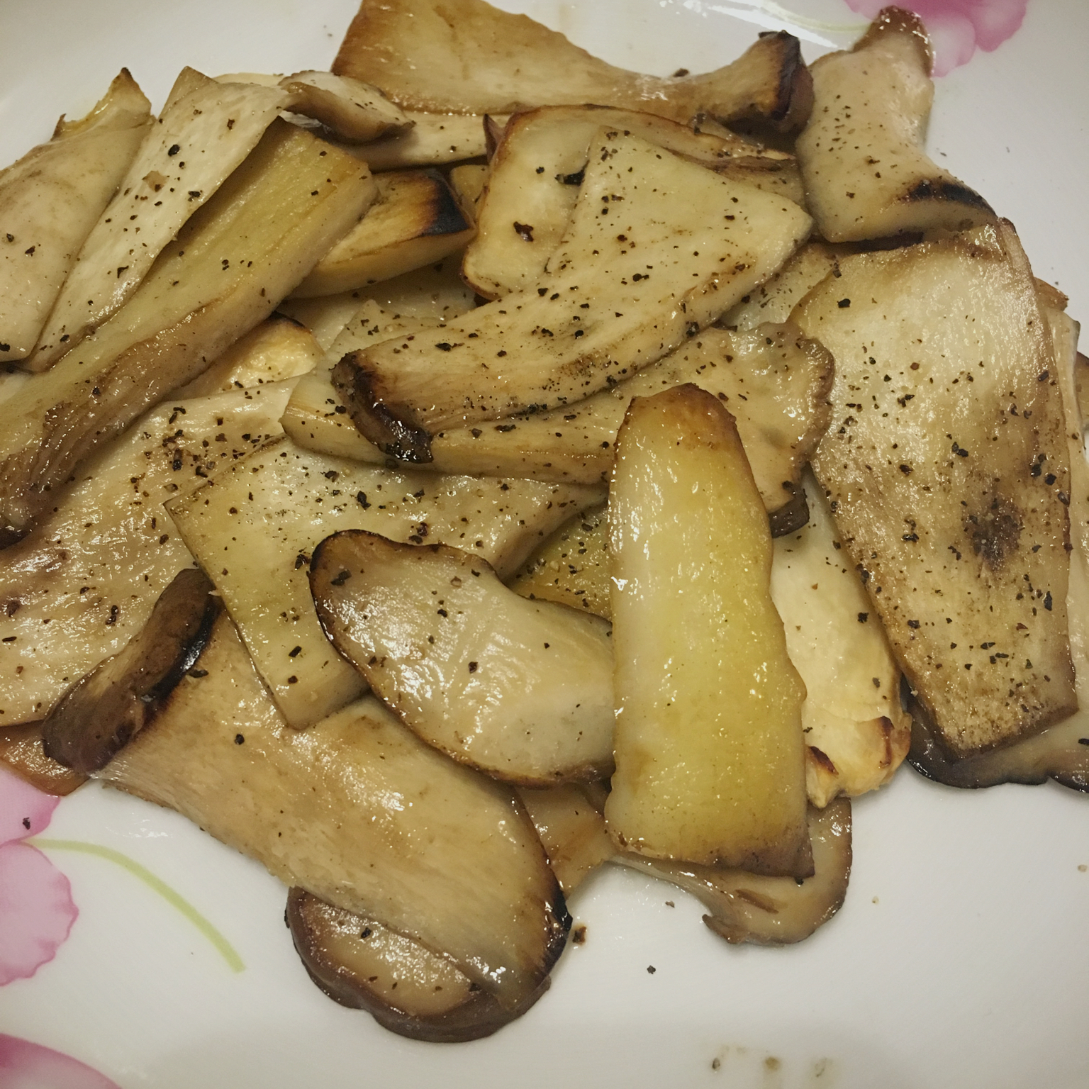 干煎杏鲍菇