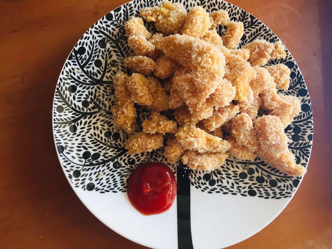 烤箱版鸡米花 | 无需油炸 蒜香味十足