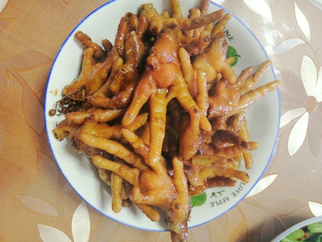秘制红烧鸡爪