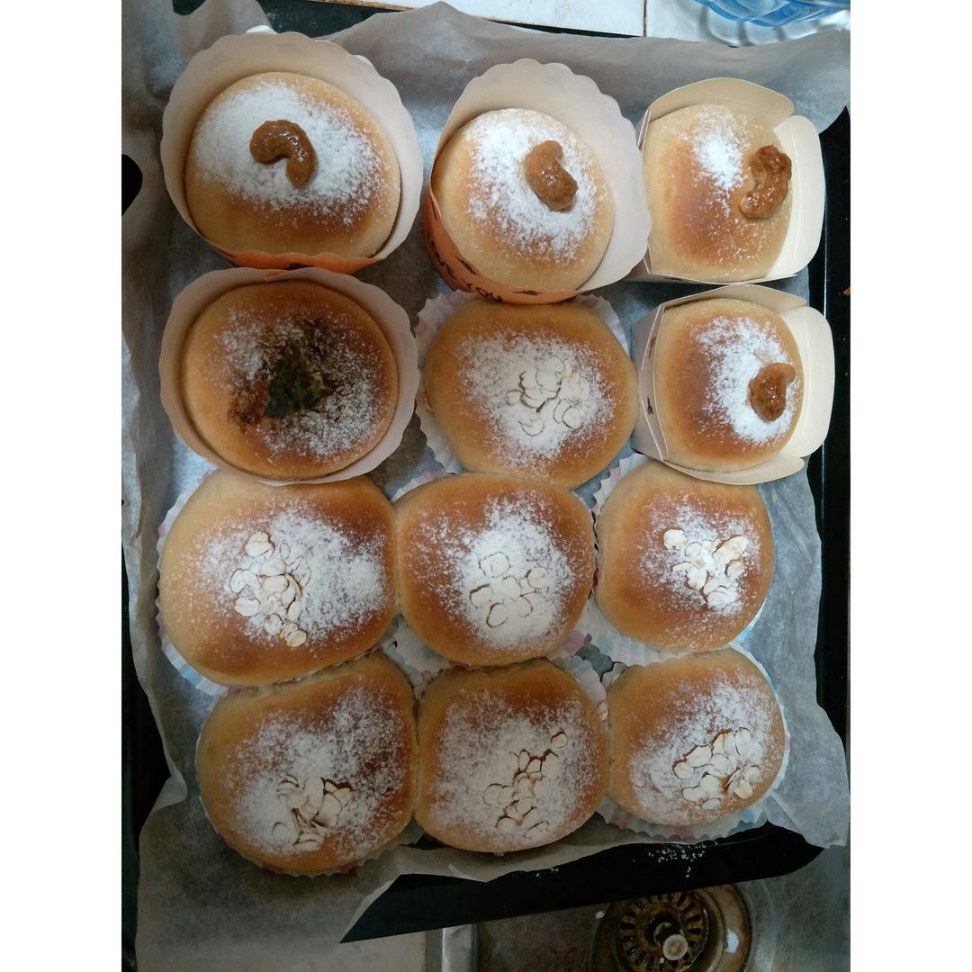 香香软软的红糖栗子小餐包