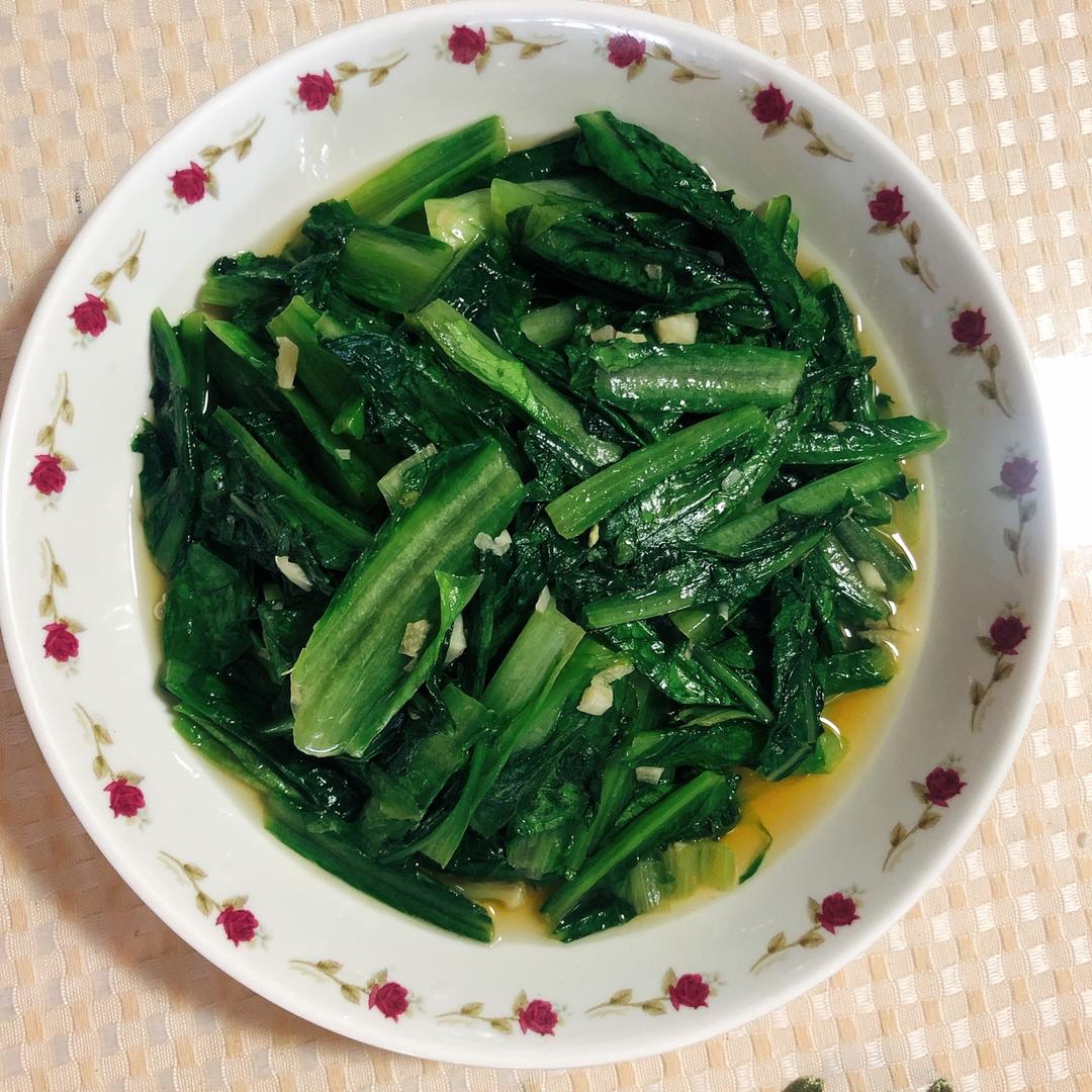 蒜蓉油麦菜（蚝油）
