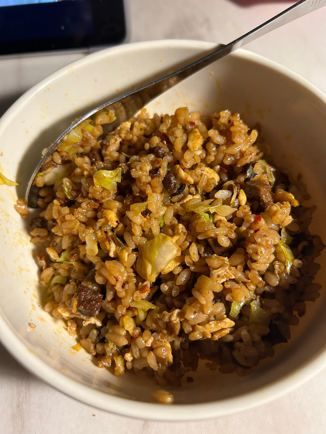 老饭骨酱油炒饭改造版炸酱炒饭