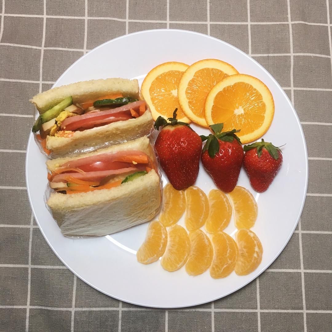 快手美味鸡蛋三明治