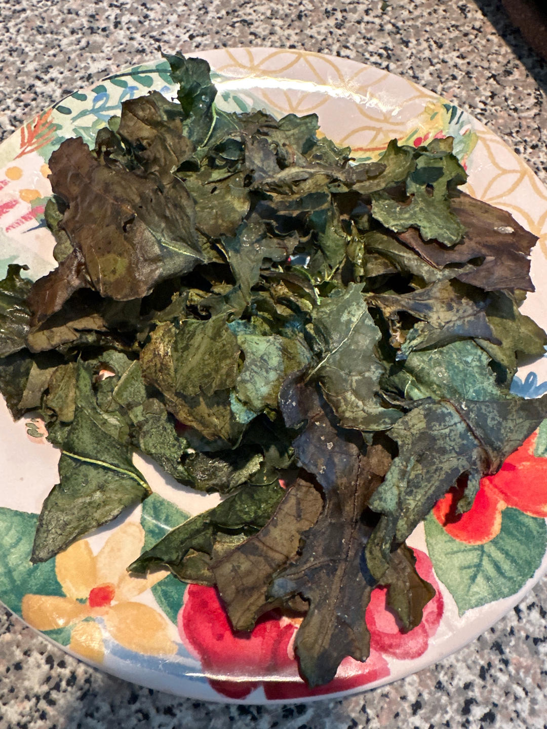 比薯片健康好吃的羽衣甘蓝脆片