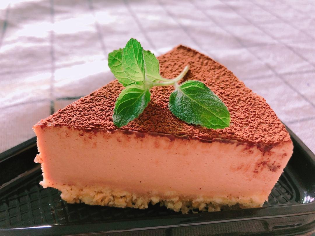 白桃草莓冻糕做的提拉米苏(6寸)