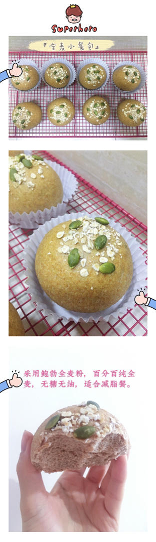 100%纯全麦吐司 中种法